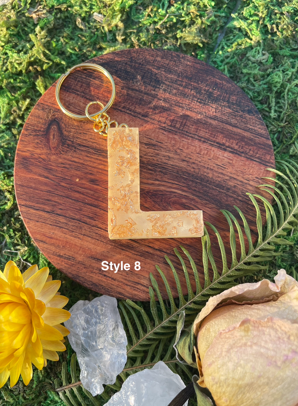 Unique Letter Keyrings - L