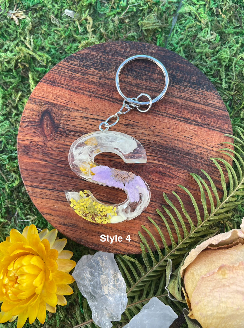 Unique Letter Keyrings - S